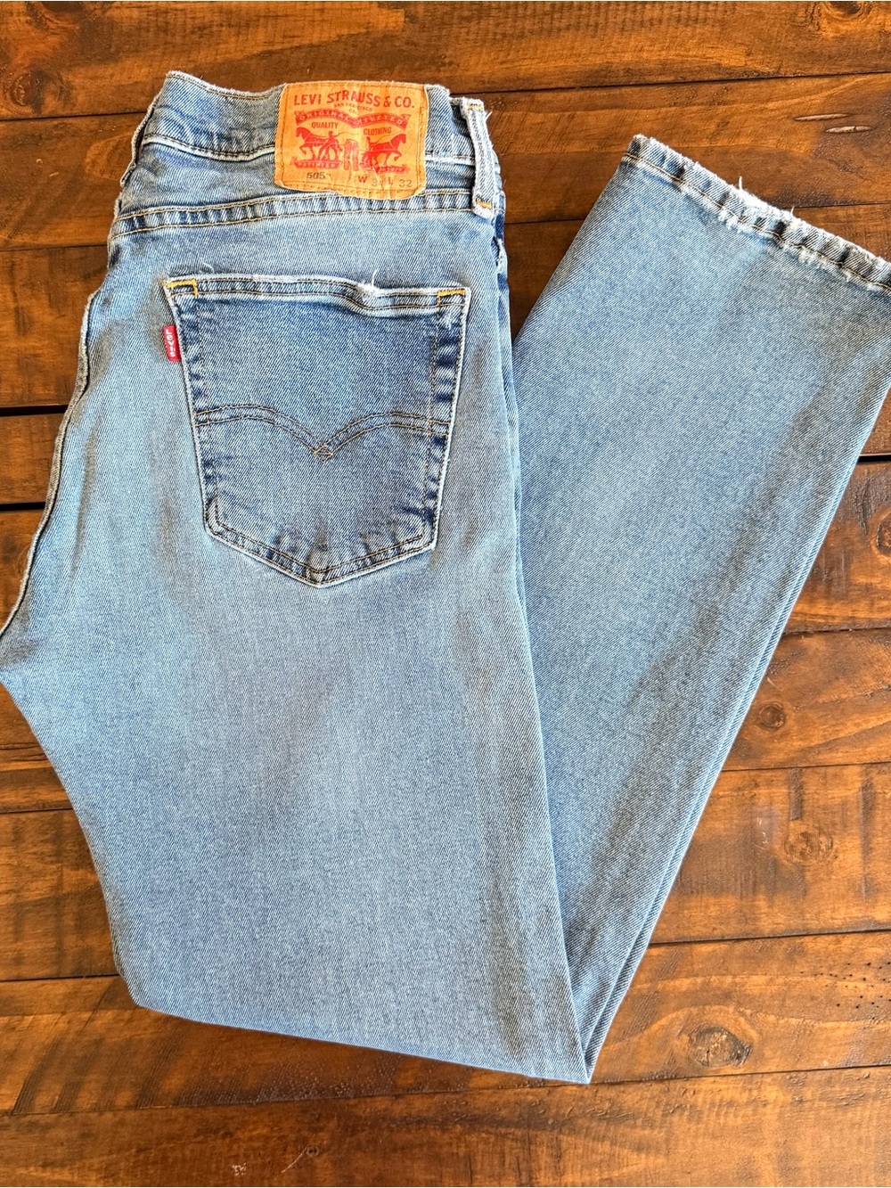 Levi’s 505 Straight Fit Jeans, Men’s Size 34x32